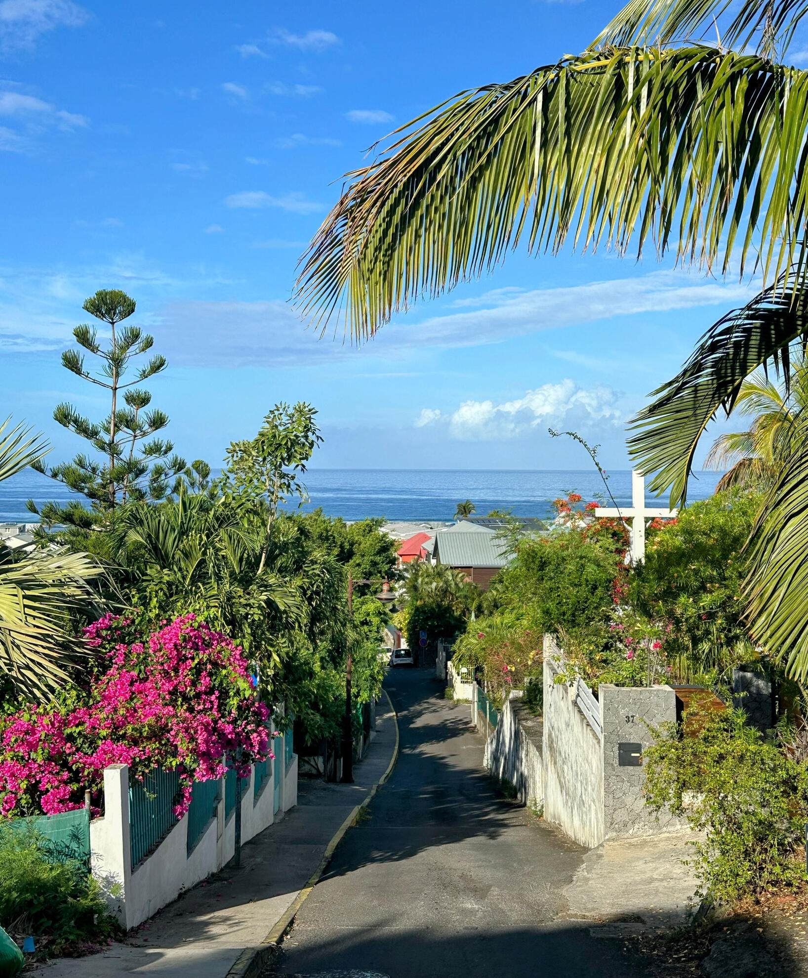Le chemin du centre ville : 5 minutes à pied